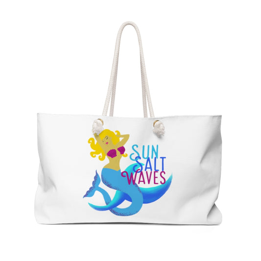 Mermaid Blondie Weekender Bag